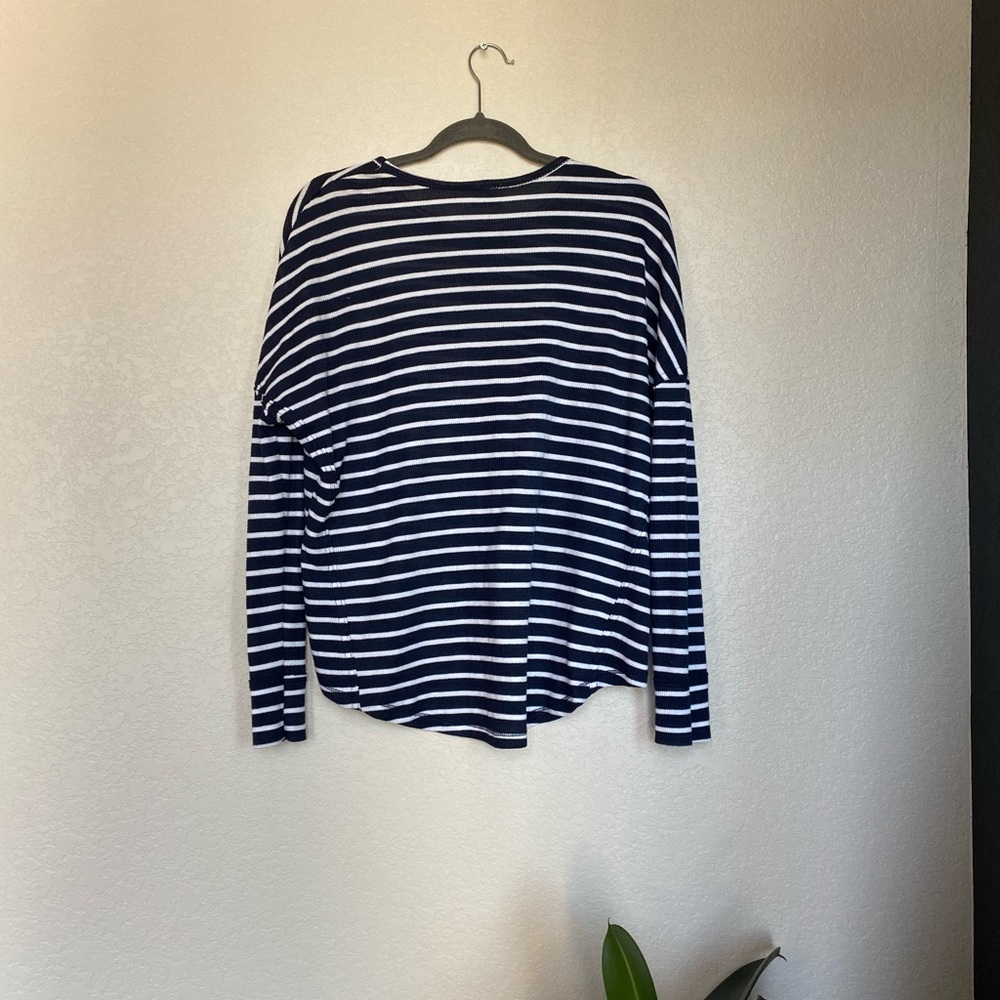 Show Me Your MuMu Striped Oversized Lounge Tunic - Picture 2 of 3
